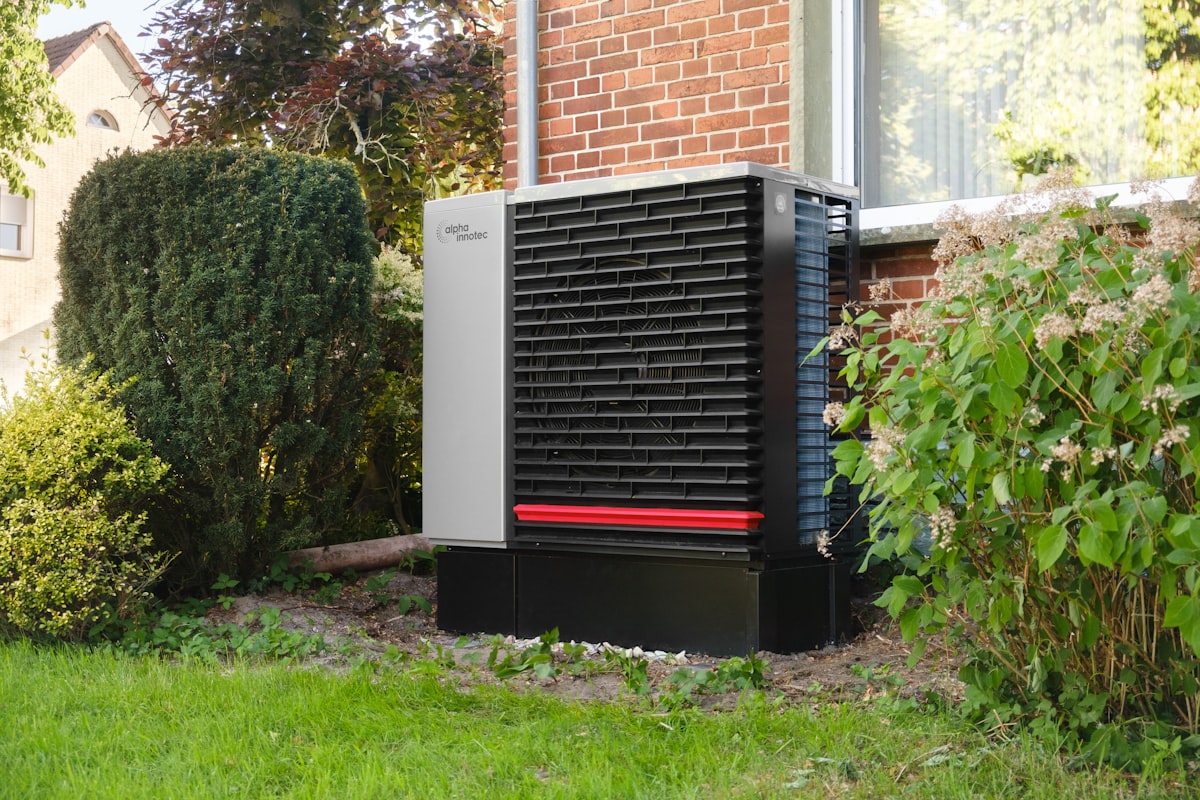 HVAC website template preview